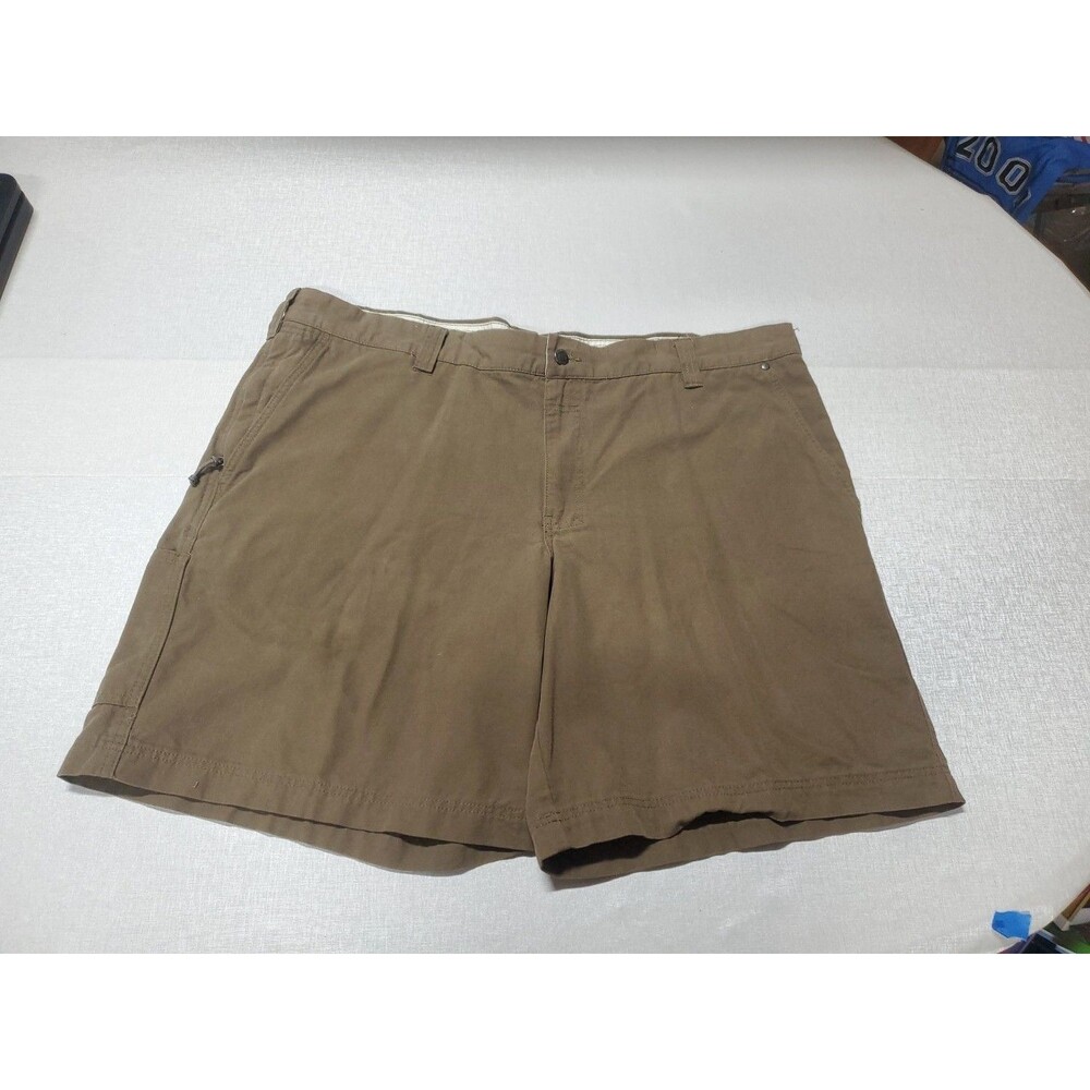Columbia Brass Brown Regular Fit Bermuda Shorts Size 42 Inseam of 10" ~5 Pockets